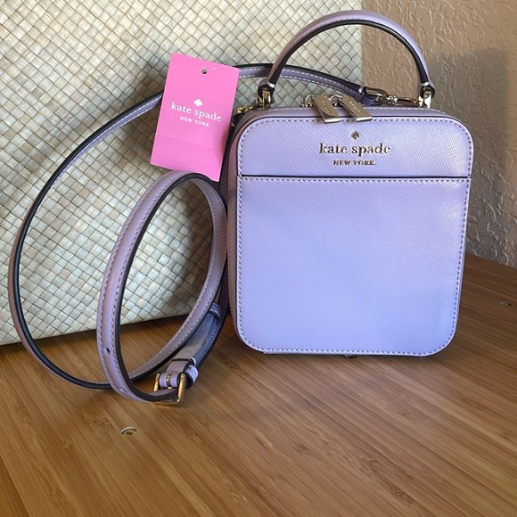 NWT Kate Spade Daisy Vanity Crossbody in Lilac Frost - Picture 1 of 15